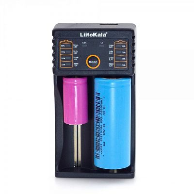 Превью  Зарядное устройство LIITOKALA Lii-202 USB, универсальное, на два аккумулятора